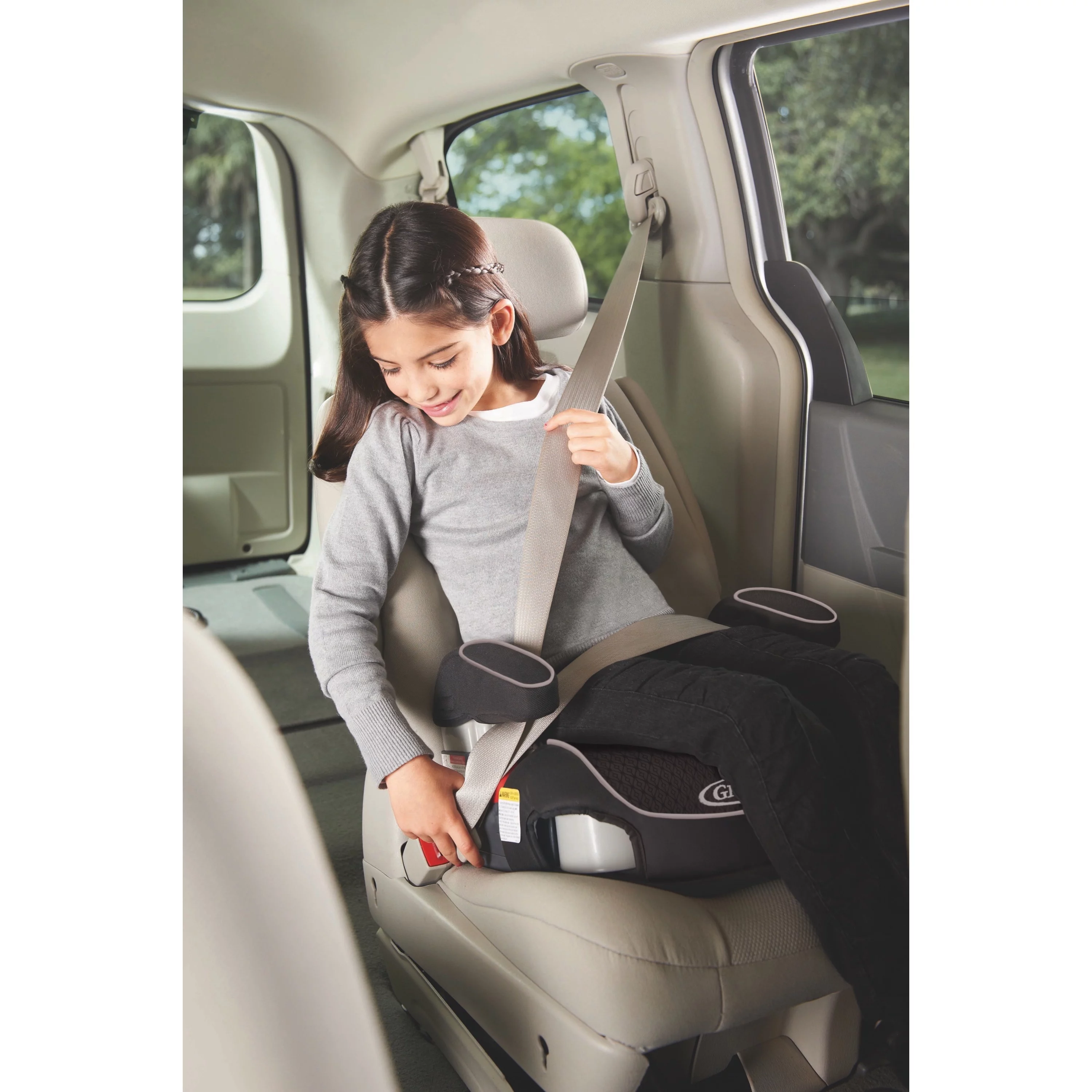 Graco TurboBooster Backless Facing Forward Booster Car Seat, Dinorama
