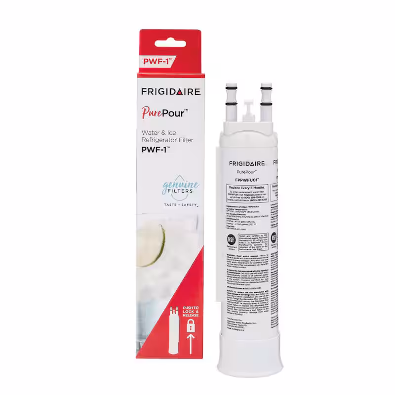 Refrigerator Air and Water Filter Combo Kit for Frigidaire and Frigidaire Gallery 2-Pack