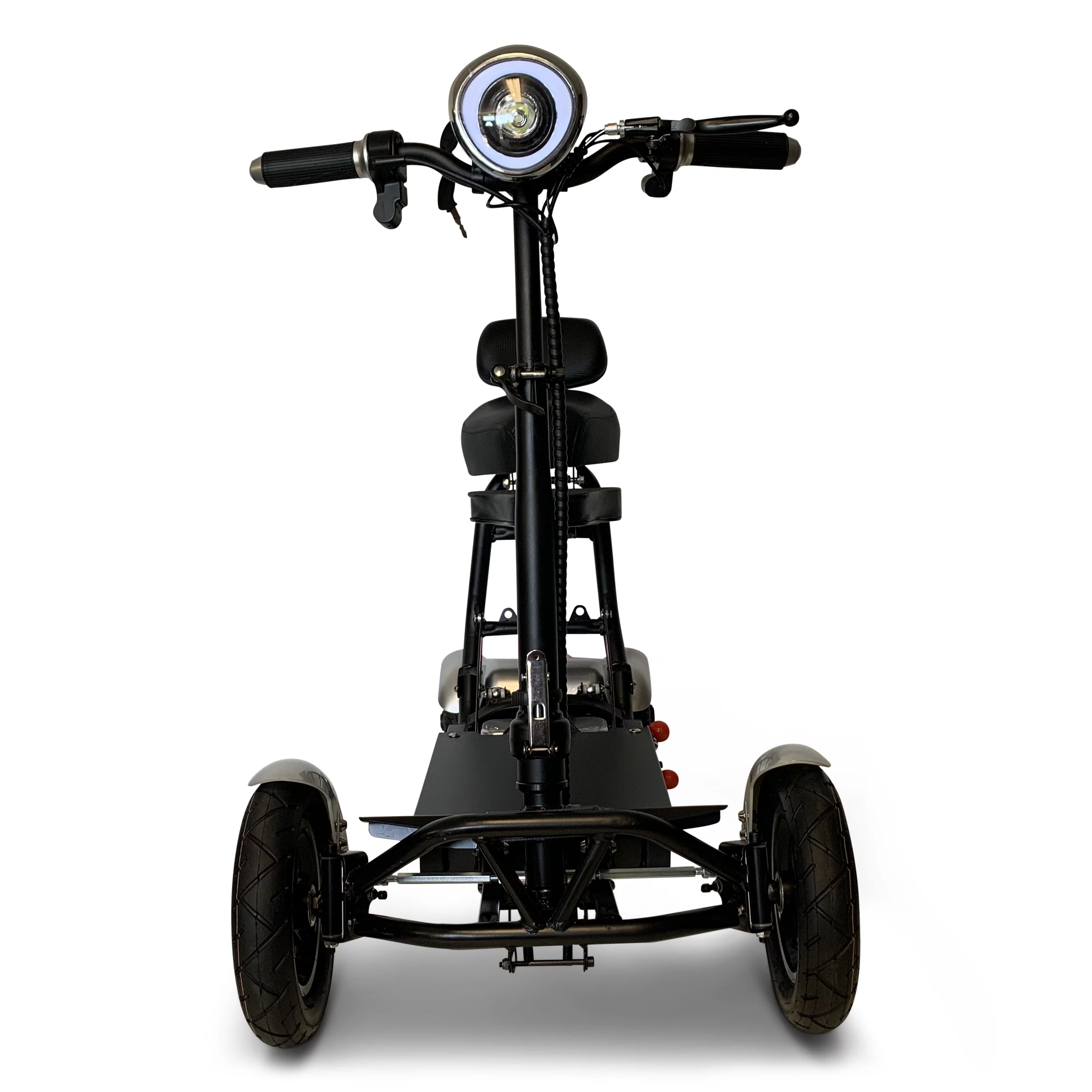 Thrive Medical 4 Wheels Mobility Scooter Electric Scooter Medical Mobility Scooter - Silver - Curated Treasures Market