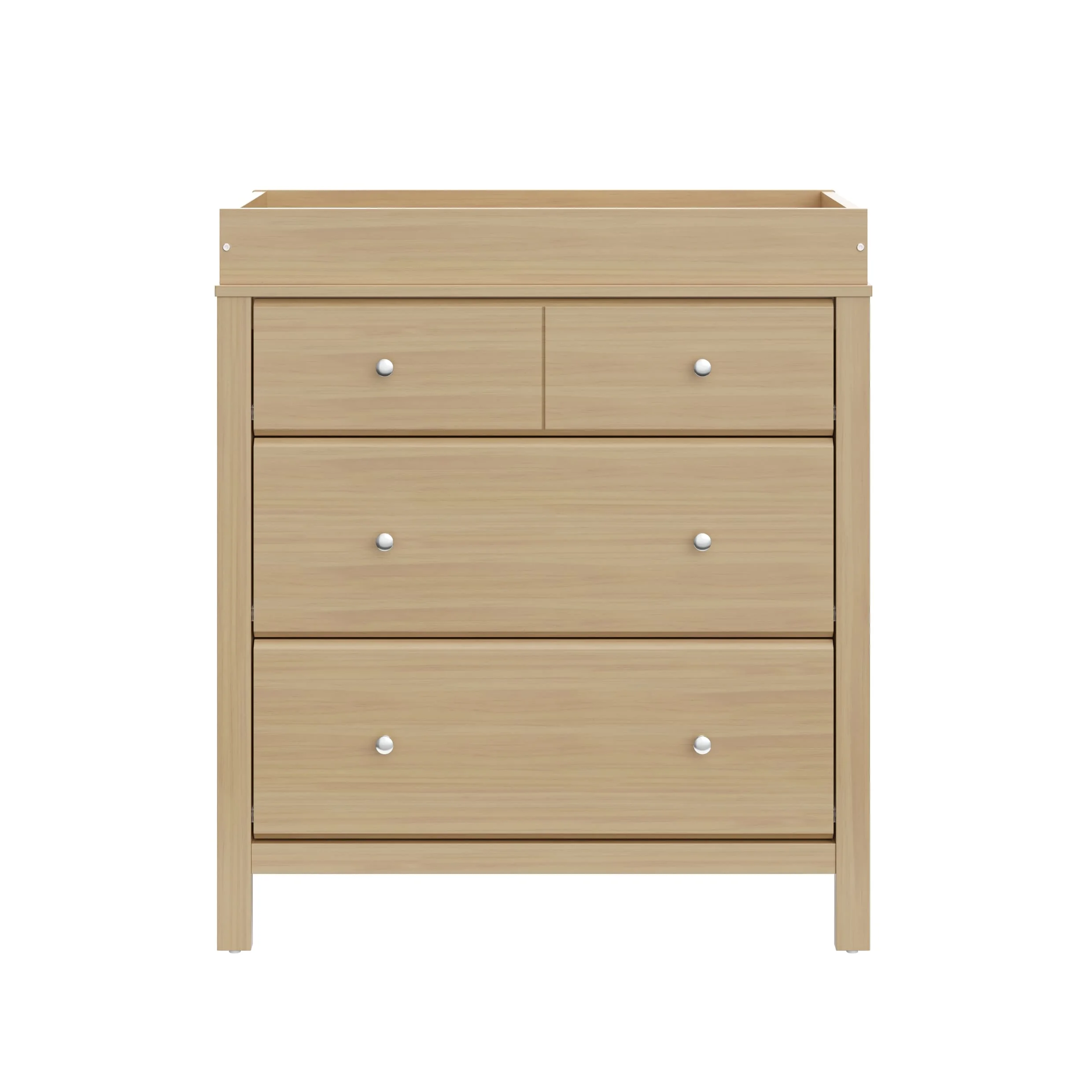 Storkcraft Horizon 3 Drawer Modern Changing Dresser White