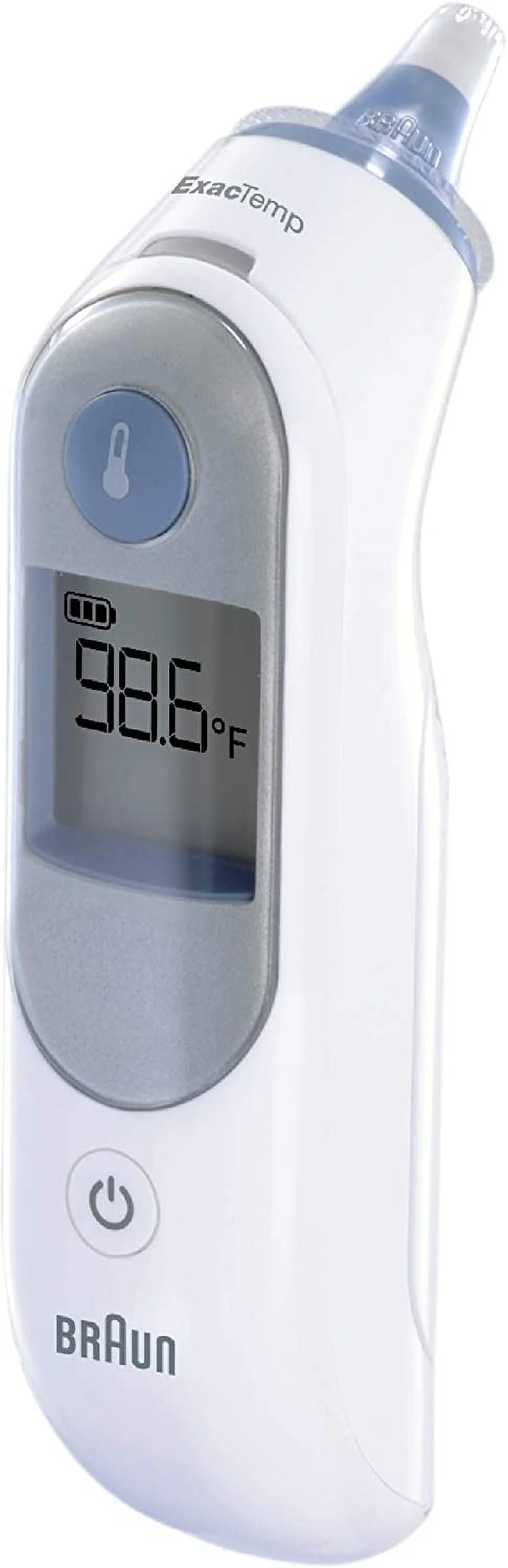 Braun ThermoScan 5 Ear Thermometer Digital Display, All Ages, White, IRT6500US