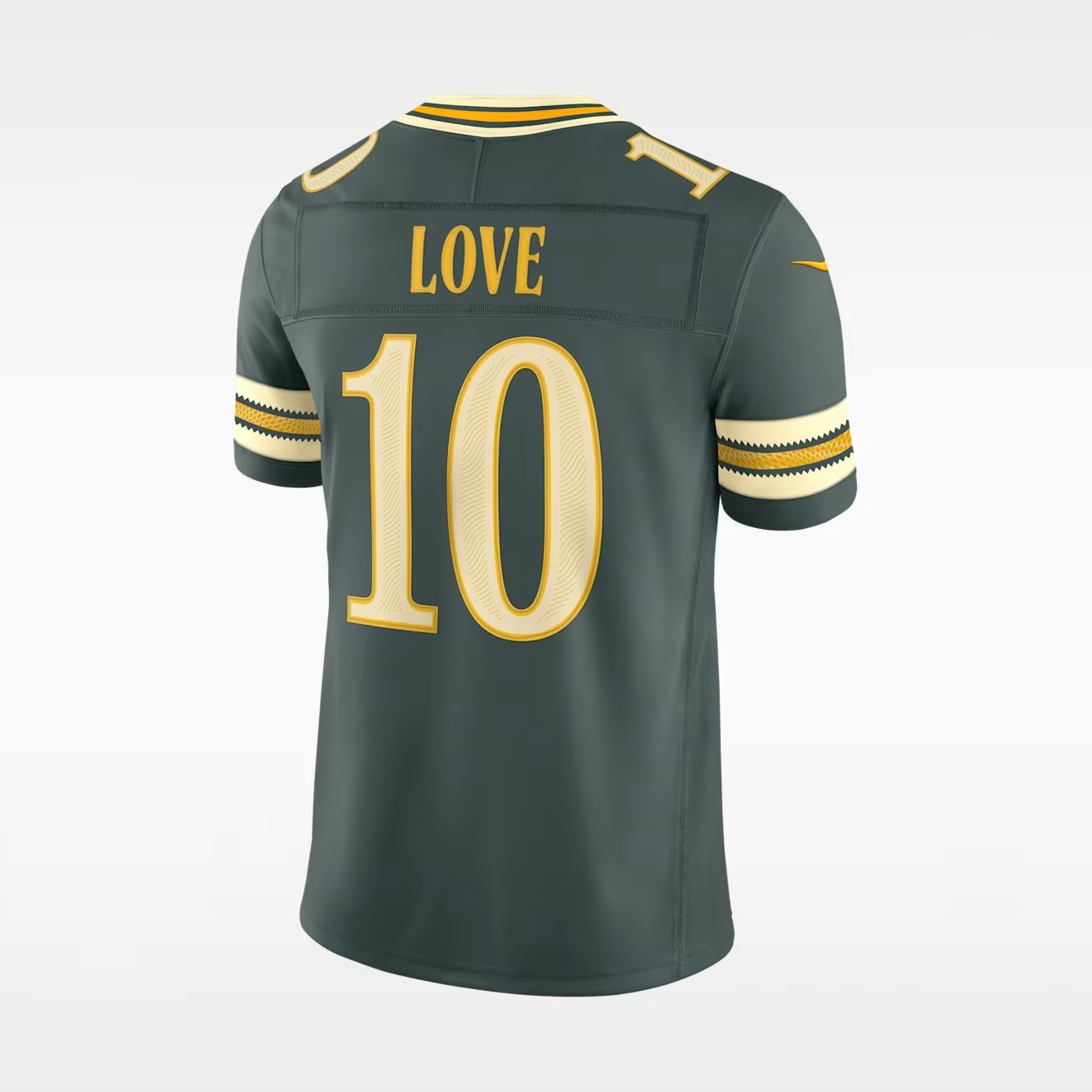 Men's Jordan Love Green Bay Packers Rivalries Collection Vapor F.U.S.E. Stitched Limited Jersey