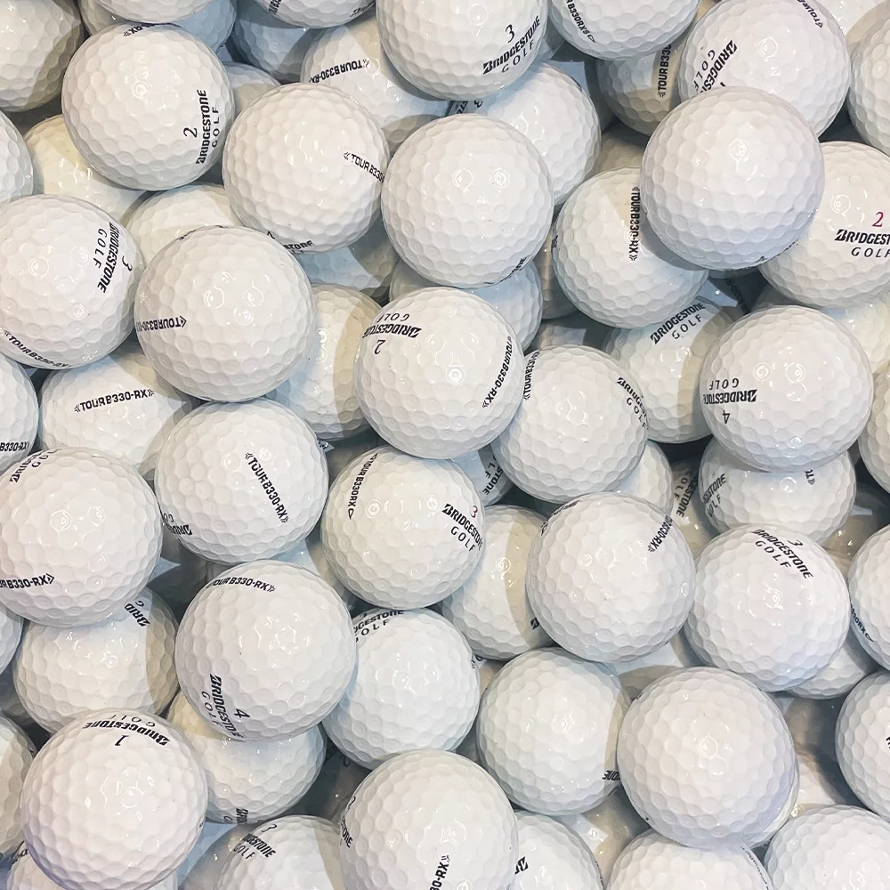 Pre-Owned 24 Bridgestone Tour B RX/RXS 5A /4A Recycled Golf Balls, White, by Mulligan Golf Balls - Curated Treasures Market