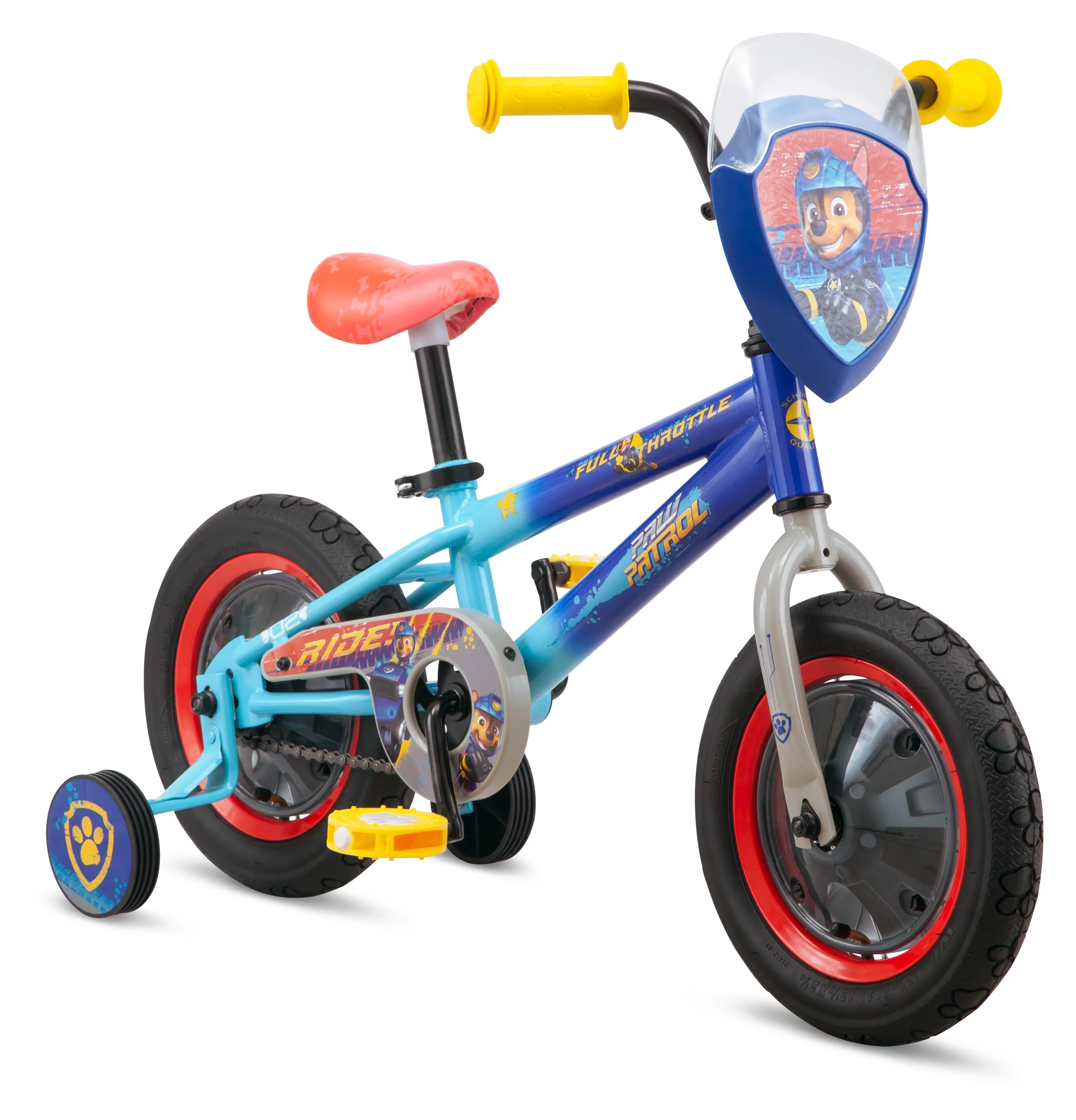 Nickelodeon 12-in. Paw Patrol Chase Boy's Bike, Ages 2-4, Blue