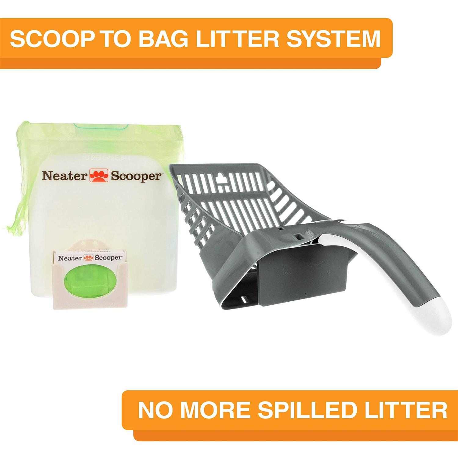 Neater Pet Brands Neater Scooper Cat Litter Sifter Includes Refill Bags