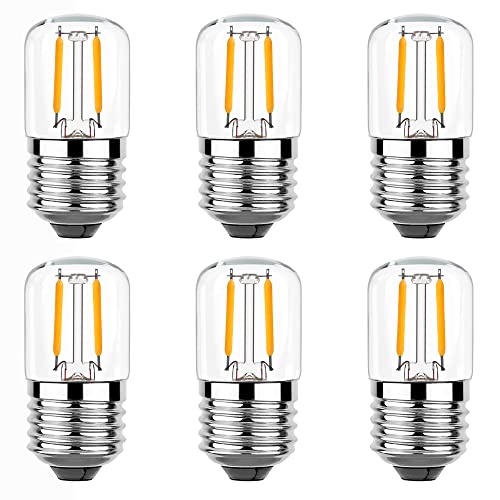 Genixgreen Nightstand Lights 1W (10W Equivalent) for Steampunk Lamp and Sputnik Chandelier Light Bulb