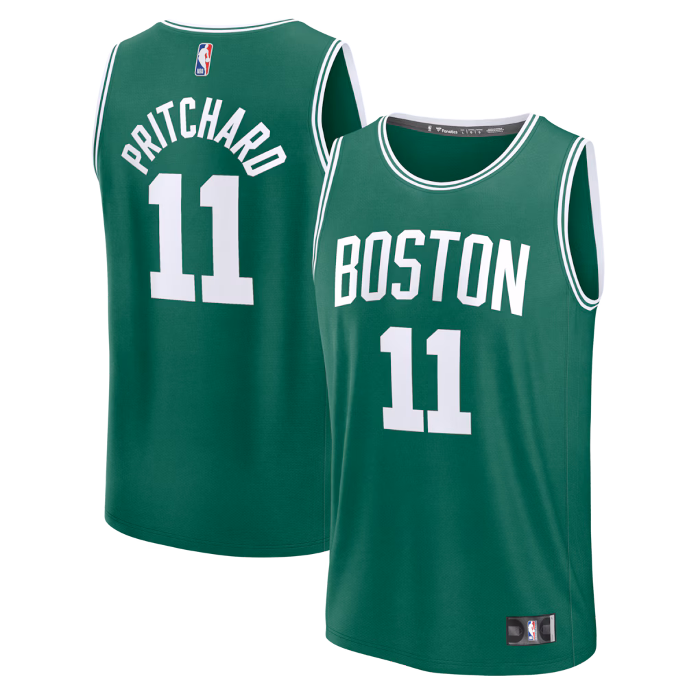Youth Boston Celtics Payton Pritchard Fanatics Green Fast Break Replica Jersey - Icon Edition