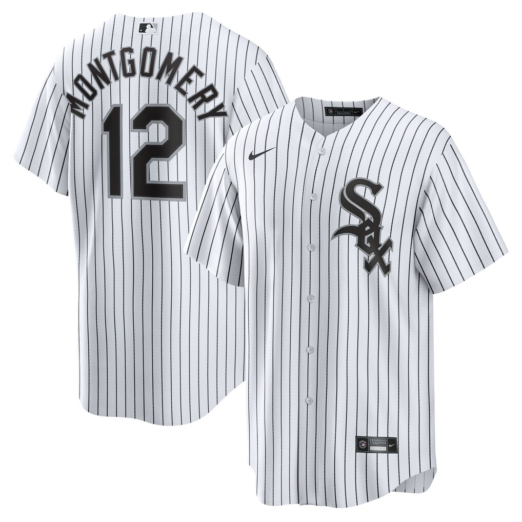 Youth Chicago White Sox Colson Montgomery Nike White Home Replica Jersey