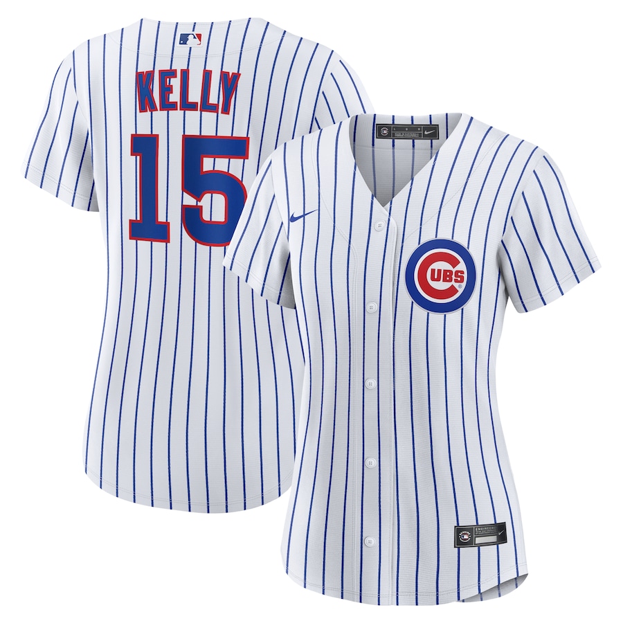 Women's Chicago Cubs Carson Kelly Nike White Home Replica Jersey