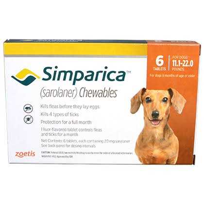 Simparica Chewable Tablets for Dogs