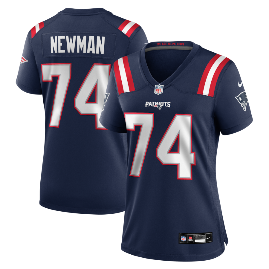 Women's New England Patriots Royce Newman Nike Navy Team Game Jersey