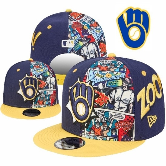 MLB Milwaukee Brewers Stitched Snapback Hats 2026.1-06