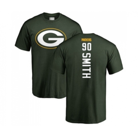 Football Green Bay Packers #90 Za'Darius Smith Green Backer T-Shirt