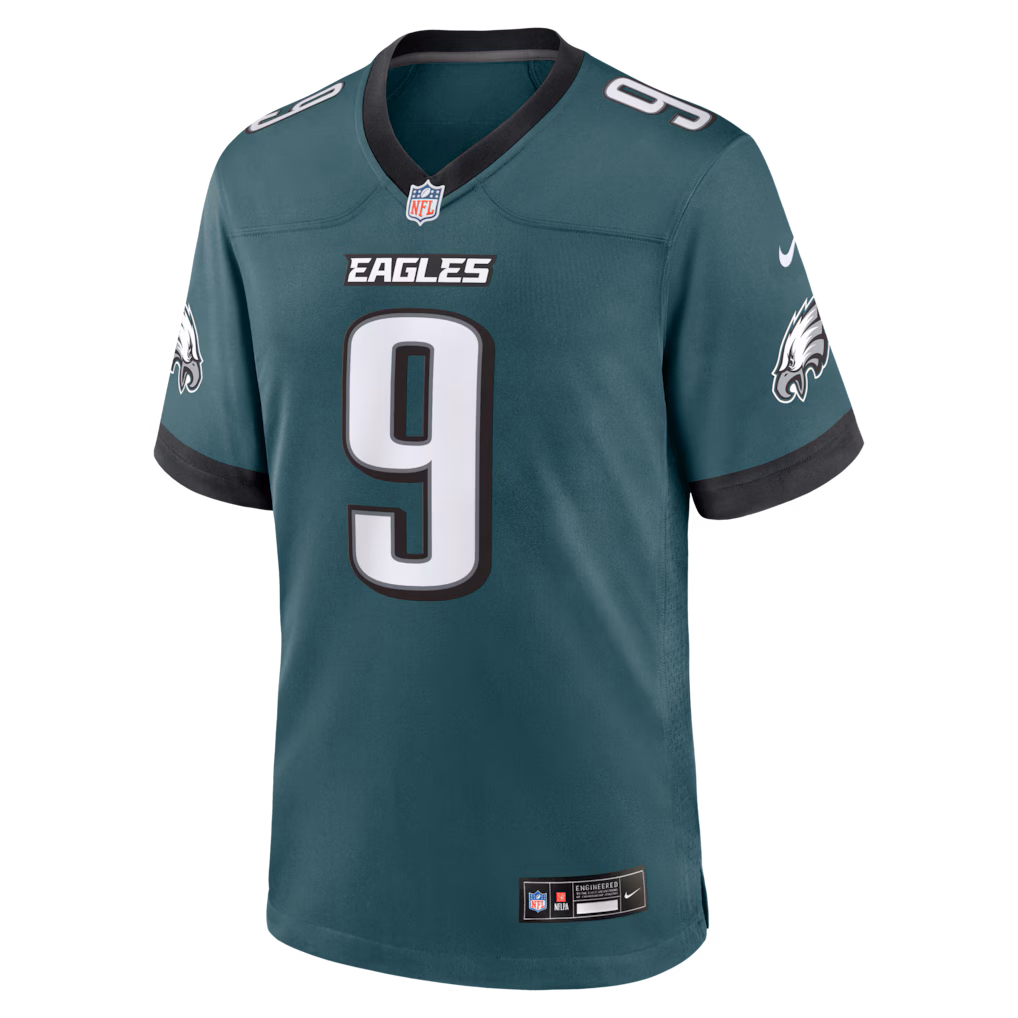 Men's Philadelphia Eagles Makai Lemon Nike Green 2026 NFL Draft First Round Pick No. 20 Team  Jersey