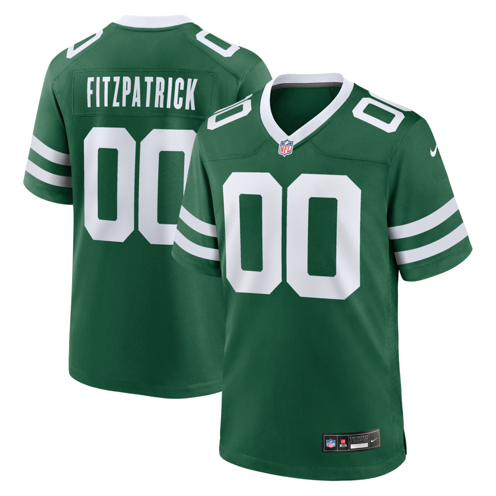 Men's New York Jets Minkah Fitzpatrick Nike Legacy Green Game Jersey