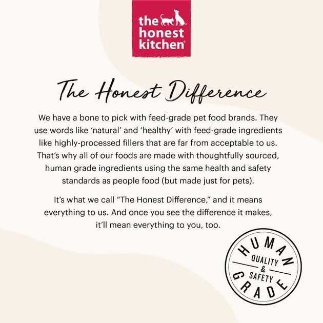 The Honest Kitchen Grain-Free Turkey Chicken Whole Food Clusters Dry Cat Food