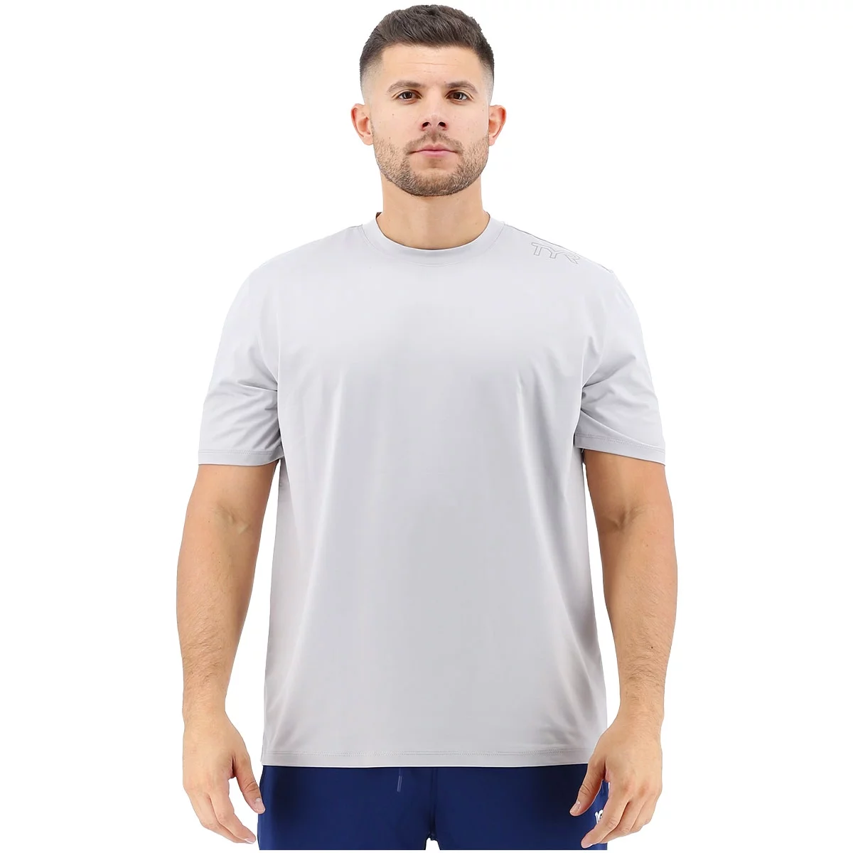 TYR Men's SunDefense Short Sleeve Shirt - Curated Treasures Market