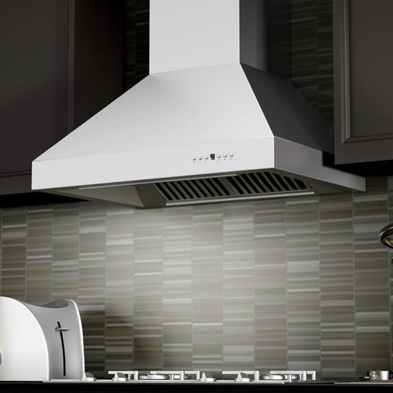 54 in. 700 CFM Ducted Vent Wall Mount Range Hood in Outdoor Approved Stainless Steel