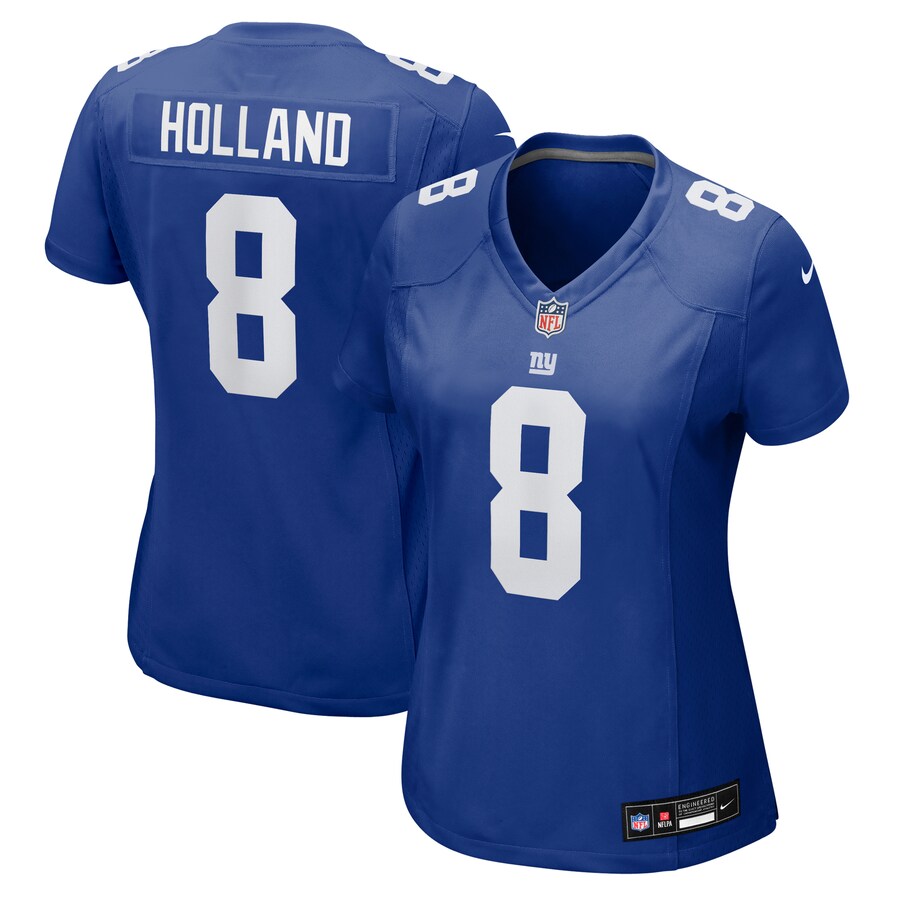 Women's New York Giants Jevon Holland Nike Royal Team Game Jersey