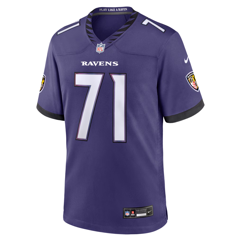 Men's Baltimore Ravens Mark Andrews Nike Purple Team Game Jersey