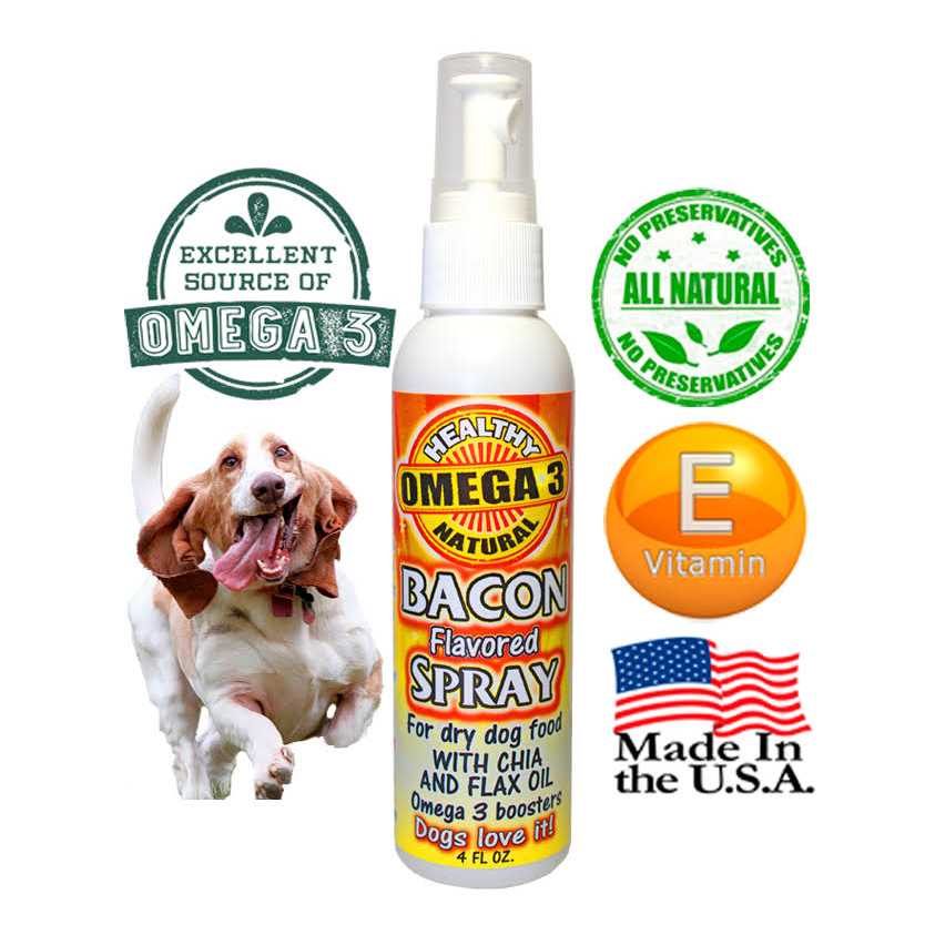 Bacon FLAVORED OMEGA 3 Spray 4 oz