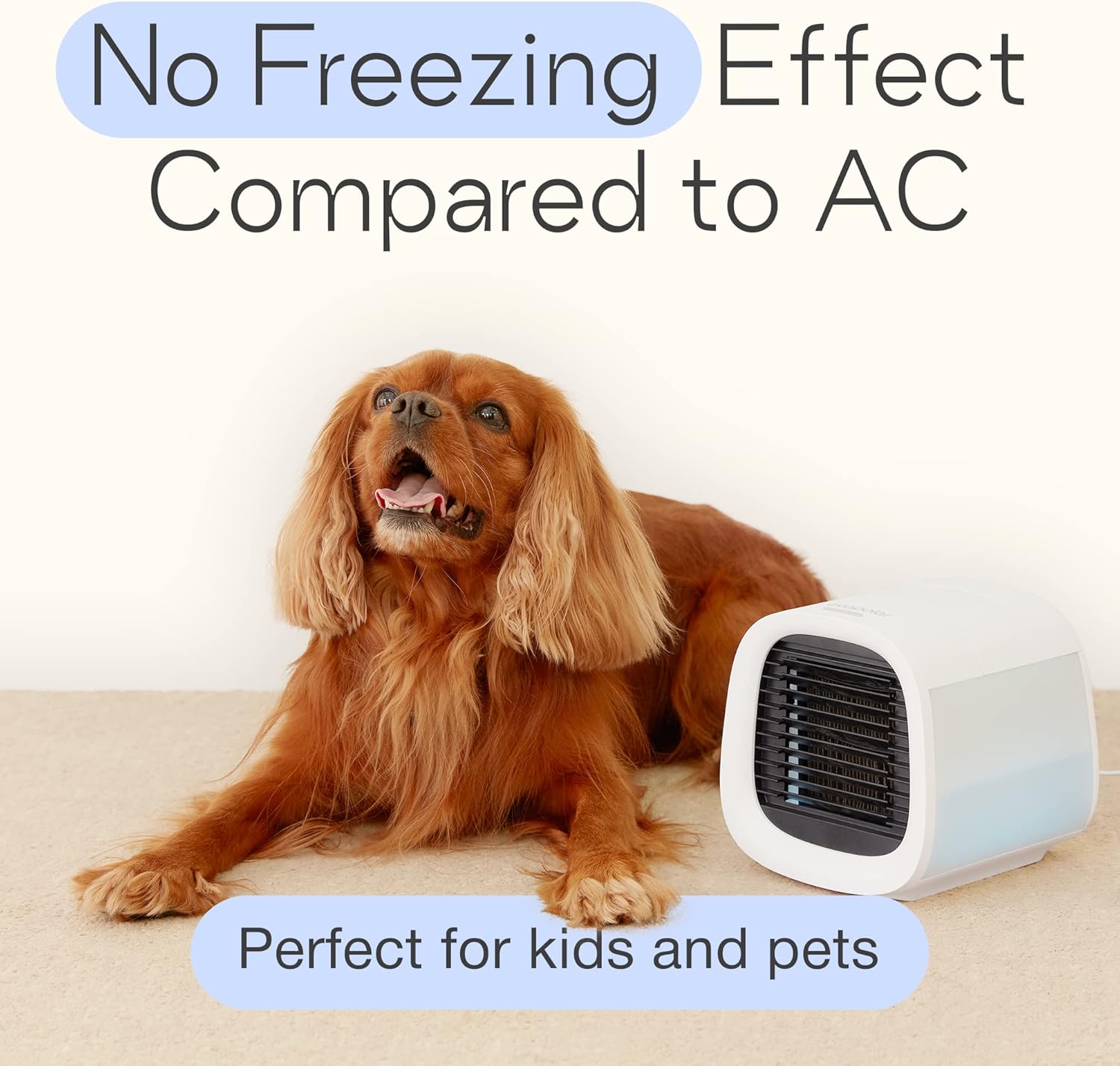 Bundle - 2 items: Evapolar evaCHILL Personal Evaporative Air Cooler (Blue) and Free Leak Proof Water evaBottle