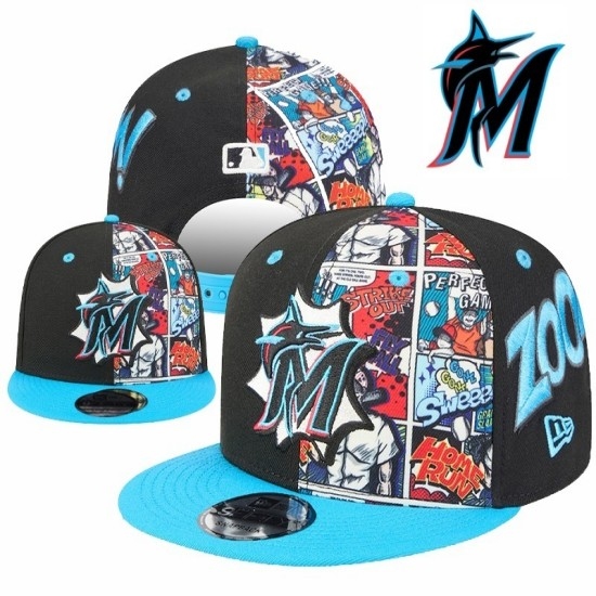 MLB Miami Marlins Stitched Snapback Hats 2026.1-02