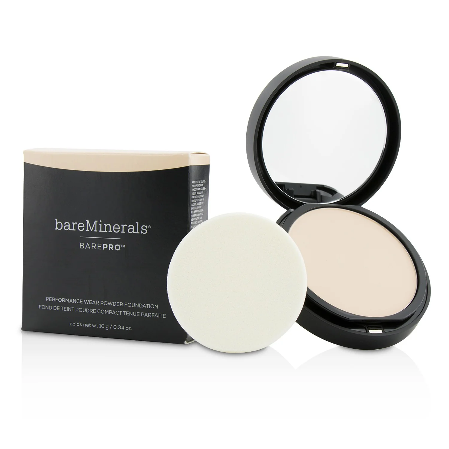 BareMinerals BarePro Performance Wear Powder Foundation - # 08 Golden Ivory  10g/0.34oz