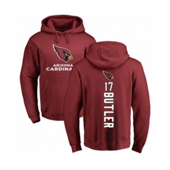 Football Arizona Cardinals #17 Hakeem Butler Maroon Backer Pullover Hoodie