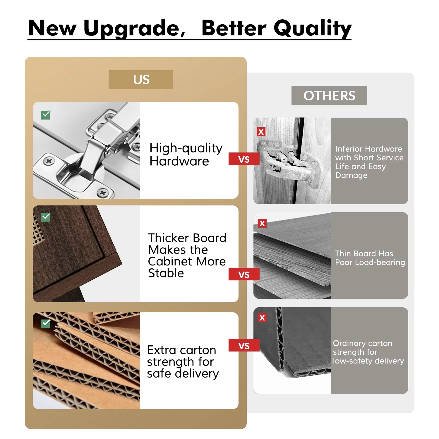 56'' Wood Rattan Arched 3 Doors Sideboard Buffet Cabinet Storage Credenza TV Stand Dining Metal Legs Home Kitchen Living Room Walnut - Curated Treasures Market