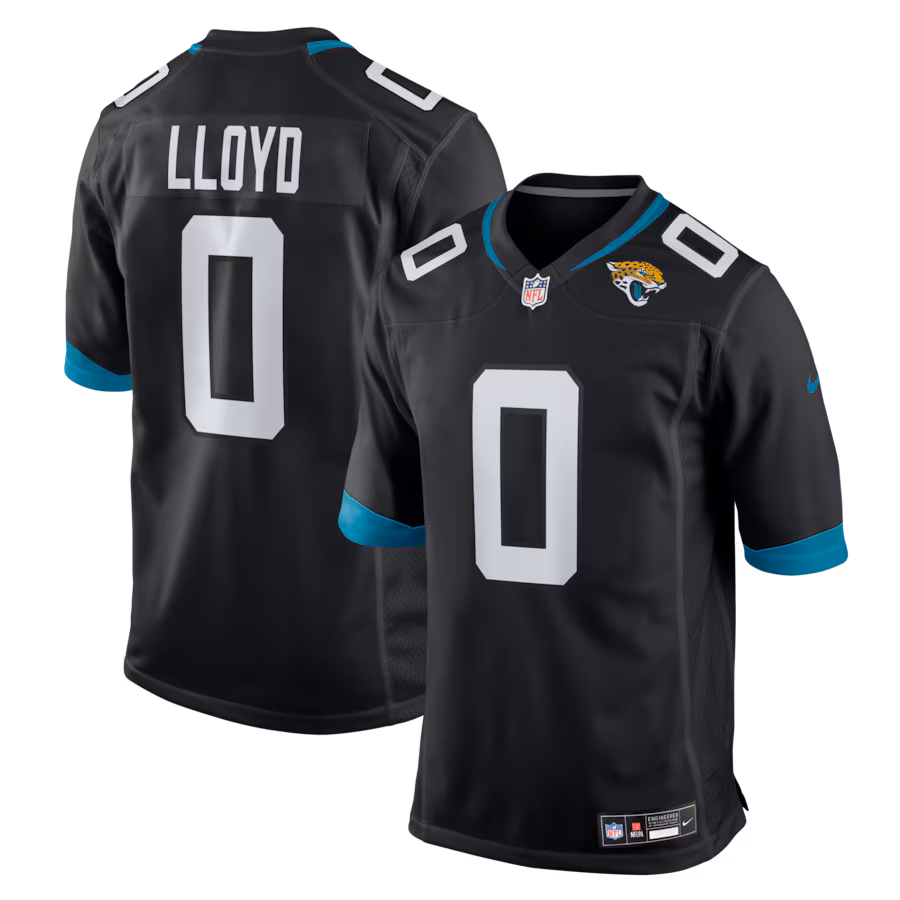 Men's Jacksonville Jaguars Devin Lloyd Nike Black Alternate Game Jersey