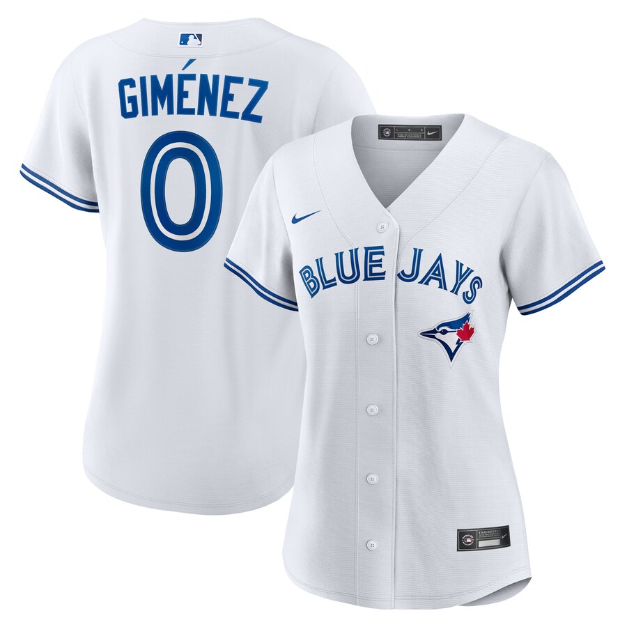 Women's Toronto Blue Jays Andrés Giménez Nike White Home Replica Jersey