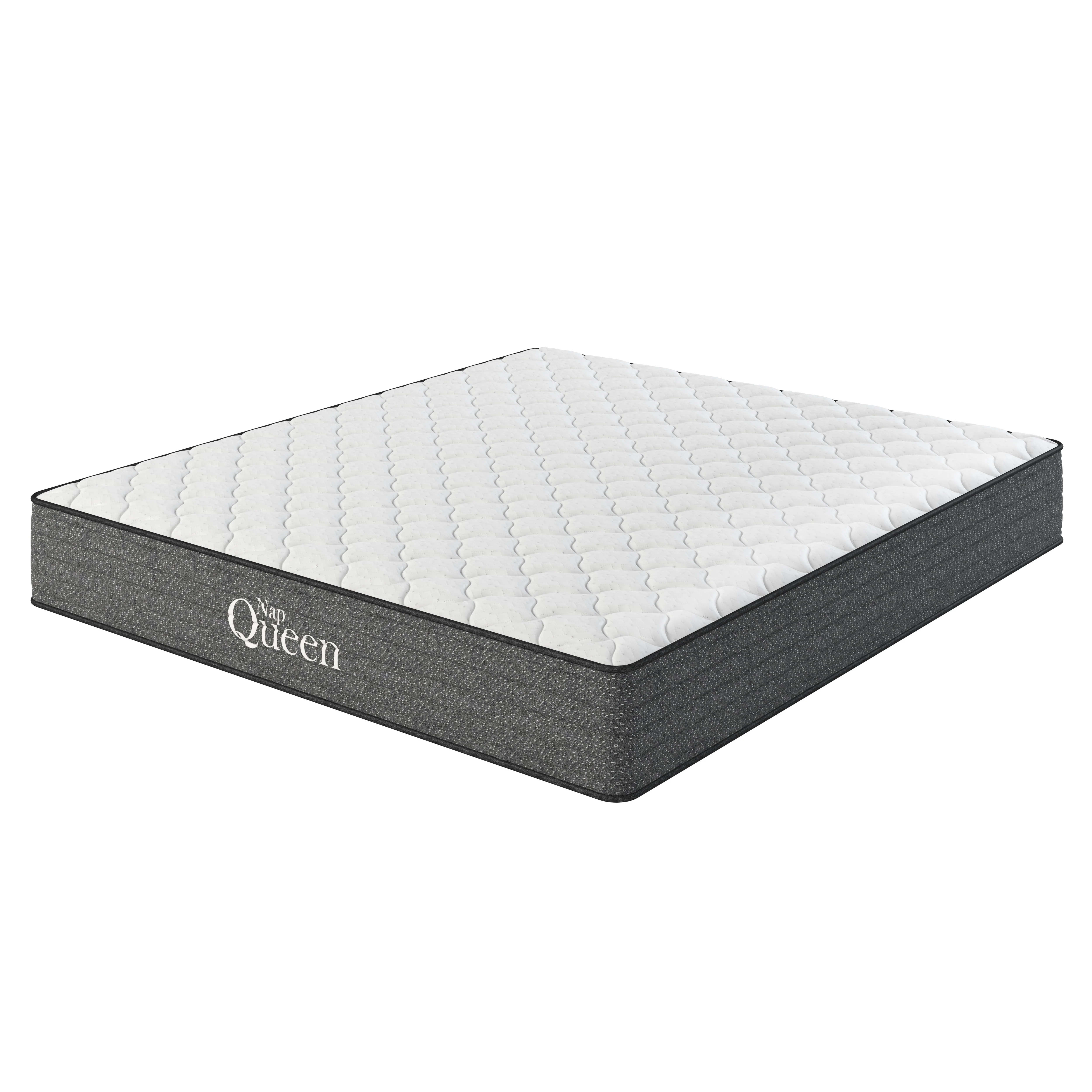 NapQueen Victoria 10 Medium Firm, Hybrid of Cooling Gel Infused Memory Foam and Pocket Spring Mattress, Queen Size
