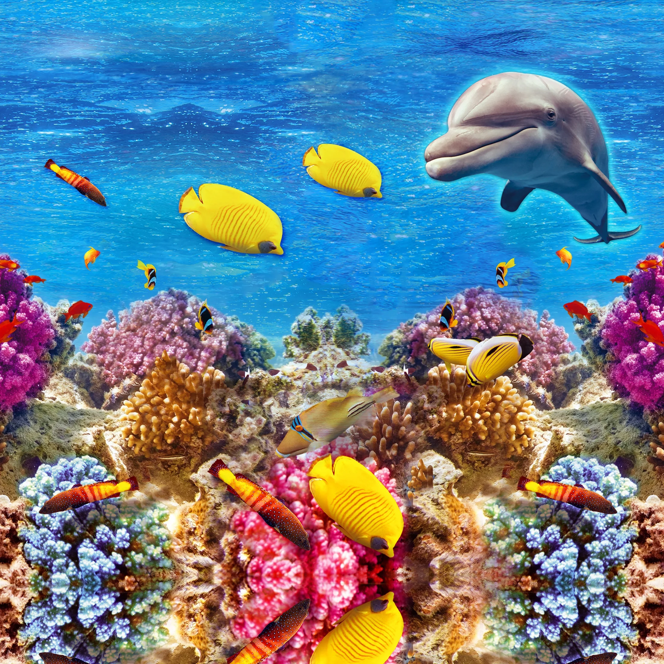 Bluescape Transparent 8 ft 3D Above Ground Ring Pool with 2 Pairs of Goggles, Round, Ages 6 and up, Unisex