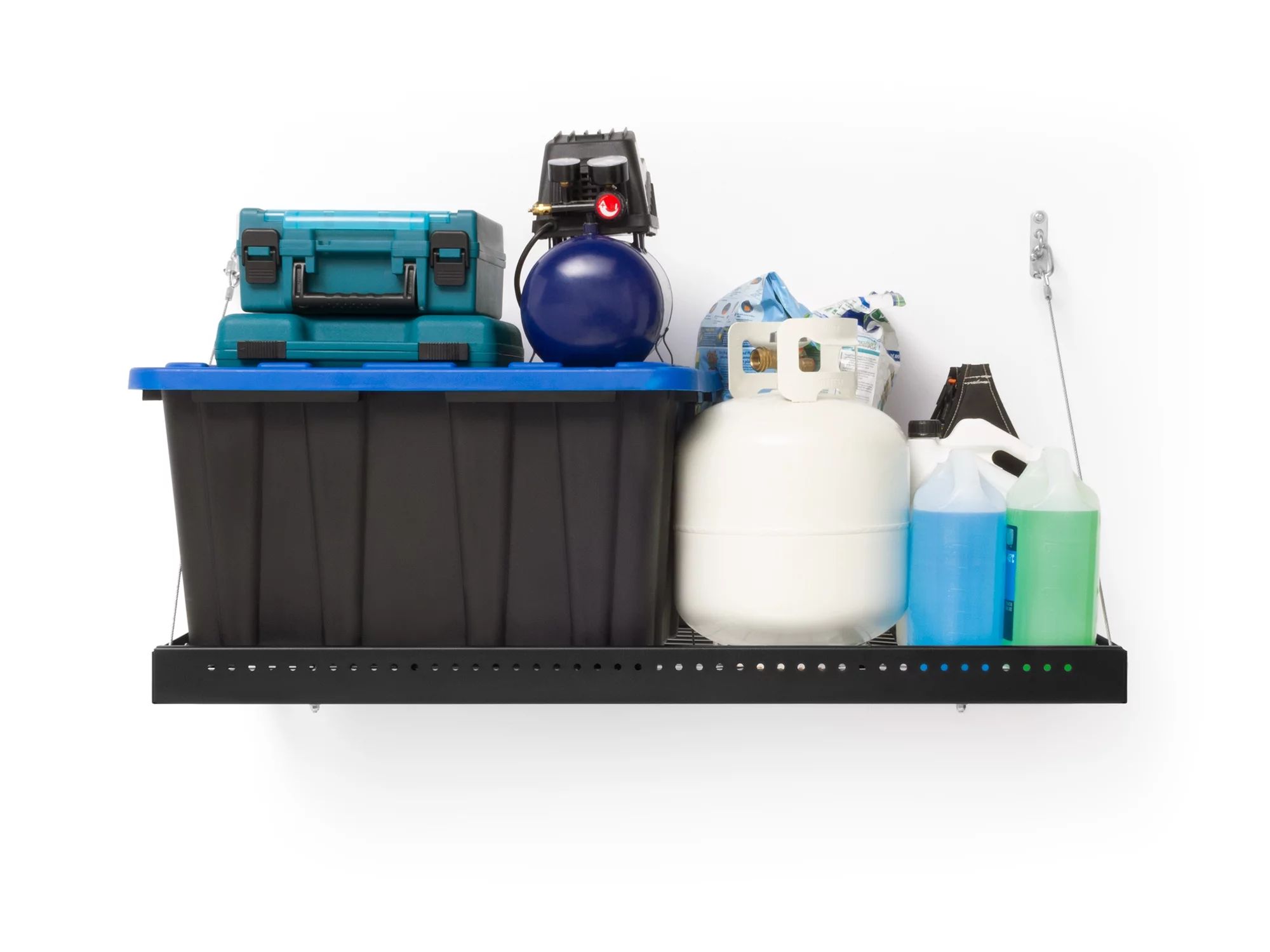 NewAge Products Wall Mounted Overhead Garage Ceiling Rack 24