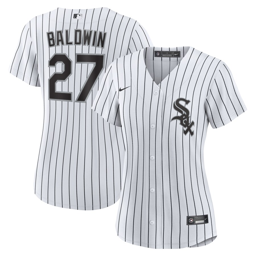 Women's Chicago White Sox Brooks Baldwin Nike White Home Replica Jersey