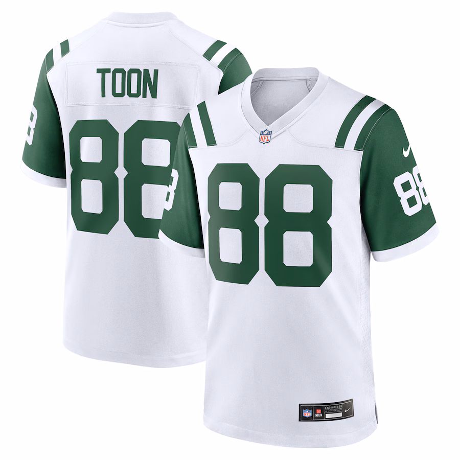 Men's New York Jets Al Toon Nike White Retired Player Alternate Game Jersey