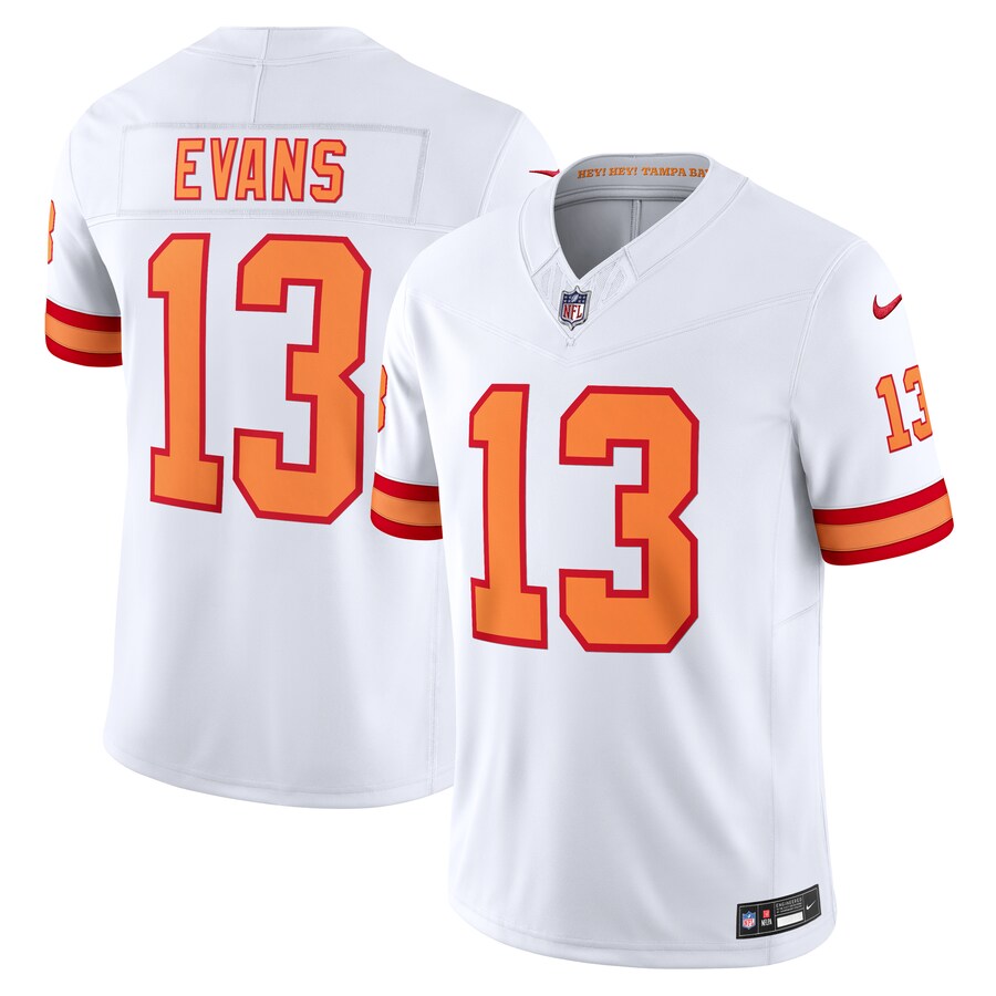 Men's '76 Tampa Bay Buccaneers Mike Evans Nike White Vapor F.U.S.E. Player Limited Jersey