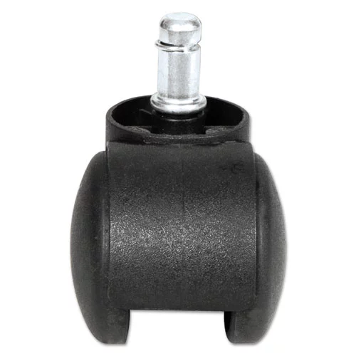 Dual Wheel Hooded Casters, B Stem, 1.5