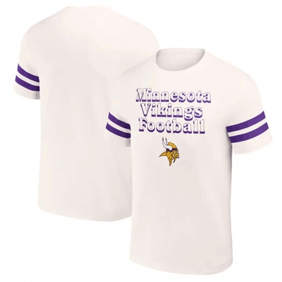 Men's Minnesota Vikings Cream X Darius Rucker Collection Vintage T Shirt