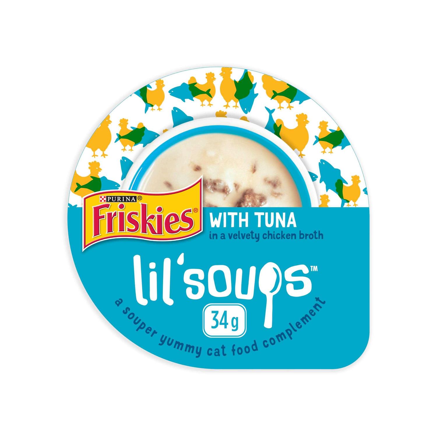 Friskies Lil’ Soups Chicken Broth Cat Food