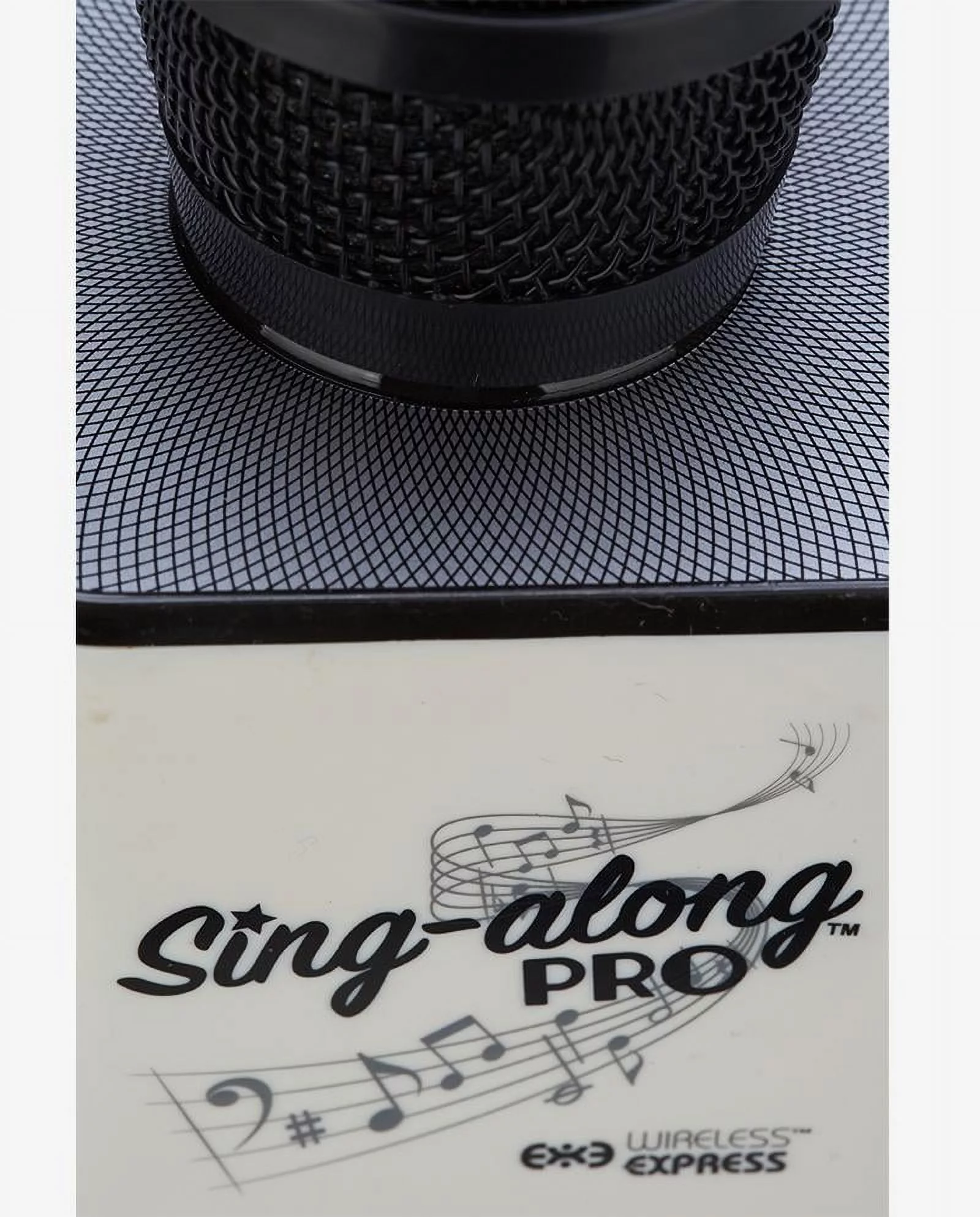 Sing-along PRO Bluetooth Microphone - Wireless Karaoke Microphone with Bluetooth for Kids and Adults - Portable Microphone for Home Karaoke - Sing-Along Mic with Stereo Audio - Black - Curated Treasures Market
