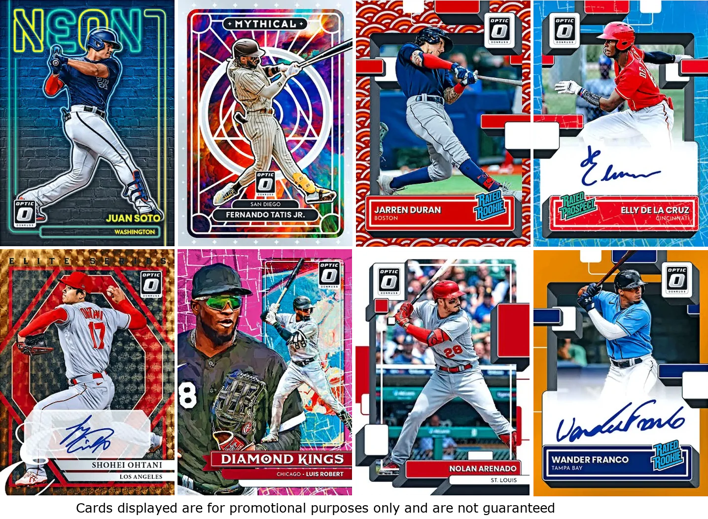 2022 Panini Donruss Optic MLB Baseball Blaster Box Trading Cards