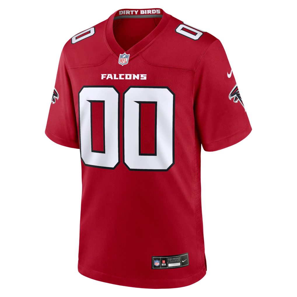 Men's Atlanta Falcons Nike Red Custom Game Jersey