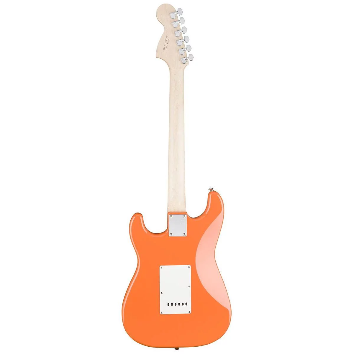 Squier Affinity Series Stratocaster Electric Guitar (Competition Orange, Indian Laurel Fretboard) - Curated Treasures Market