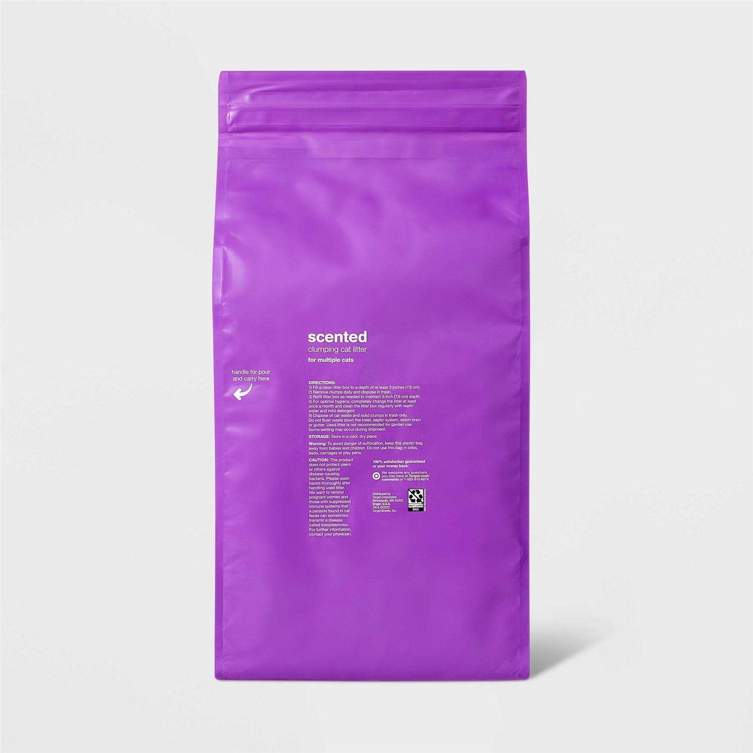 up & up Scented Clumping Cat Litter Bag