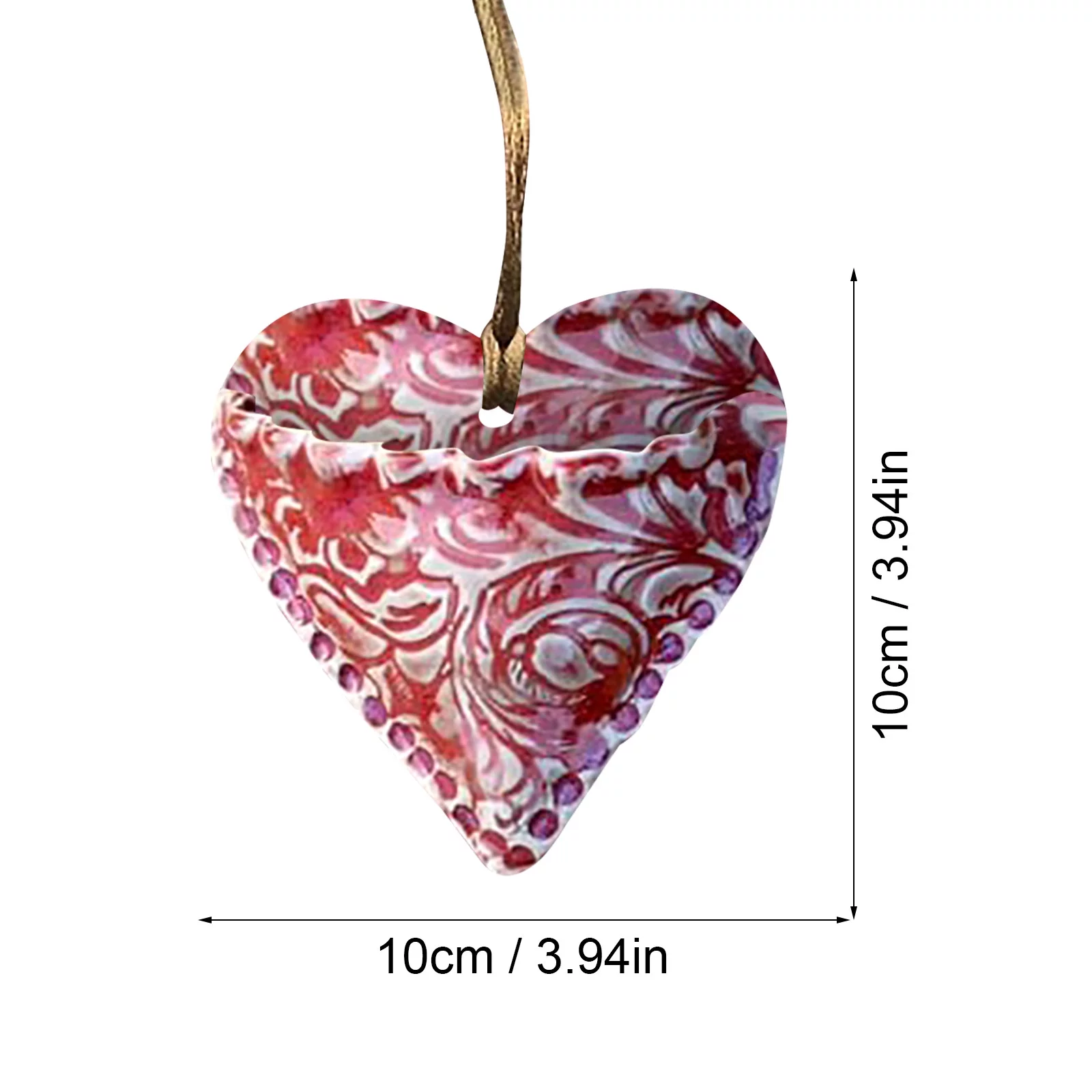 Heart Shaped Decoration Planting Succulent Heart Shaped Pocket Flower Pot Garden Decoration - Curated Treasures Market