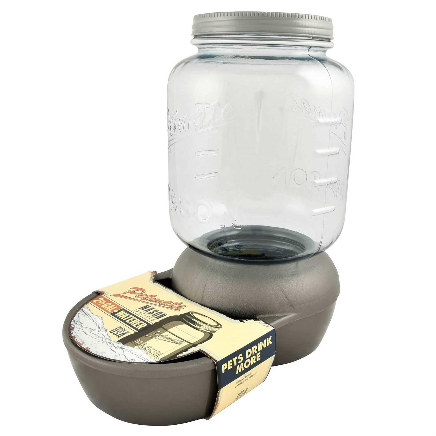Petmate Mason Jar Replenishing Waterer