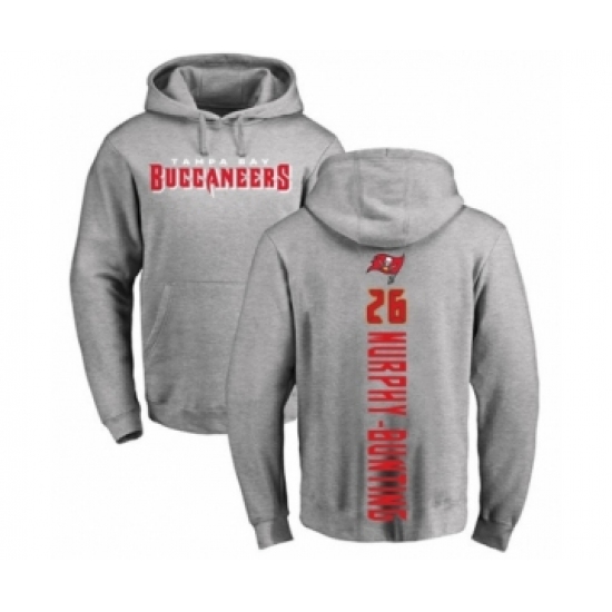 Football Tampa Bay Buccaneers #26 Sean Murphy-Bunting Ash Backer Pullover Hoodie