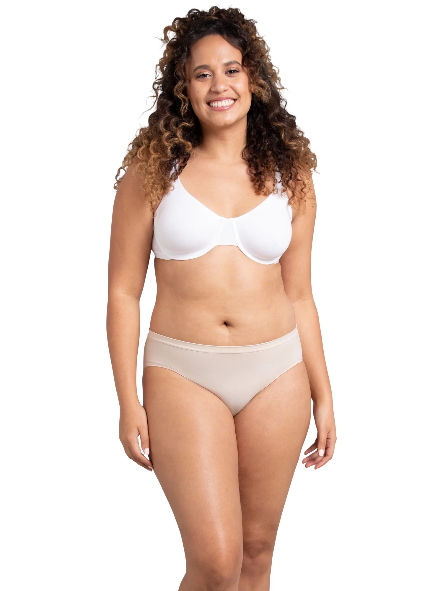 Fruit of the Loom Women's 360 Stretch Seamless Hipster Underwear, 6 Pack - Curated Treasures Market